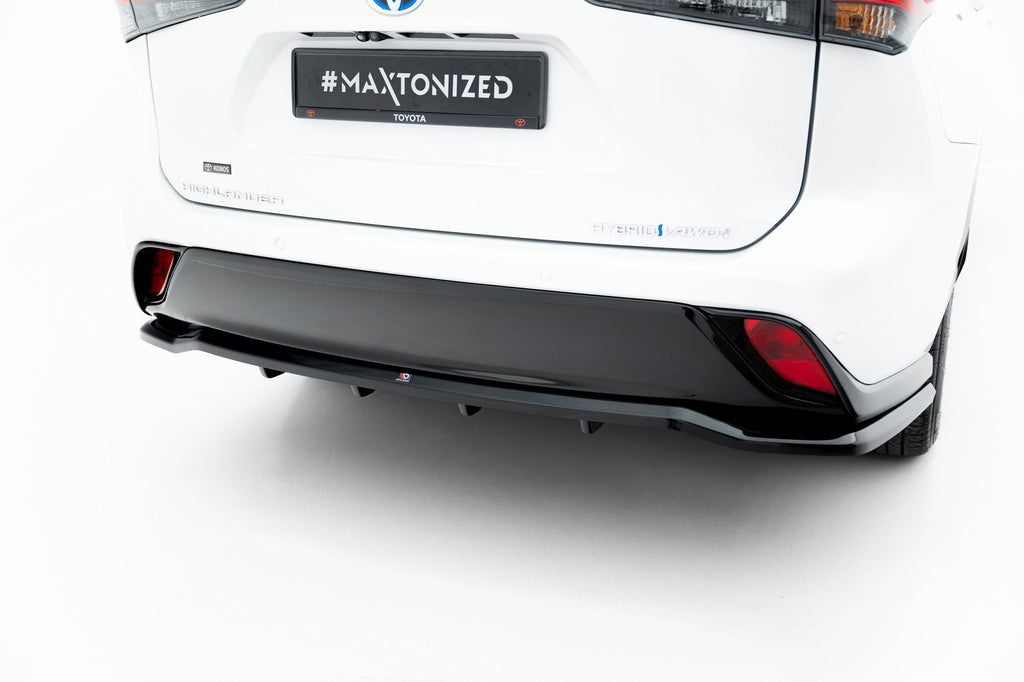 Prelungire splitter bara spate Toyota Highlander Mk4 2019- v2 - Maxton Design