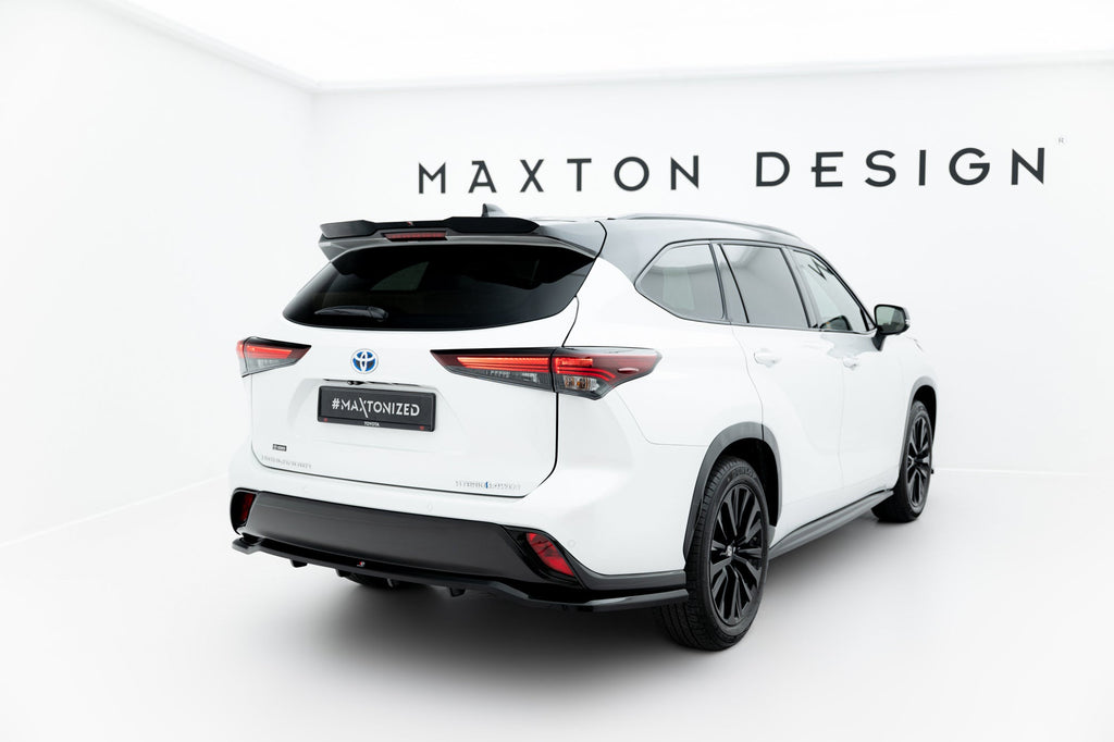 Prelungire splitter bara spate Toyota Highlander Mk4 2019- v2 - Maxton Design