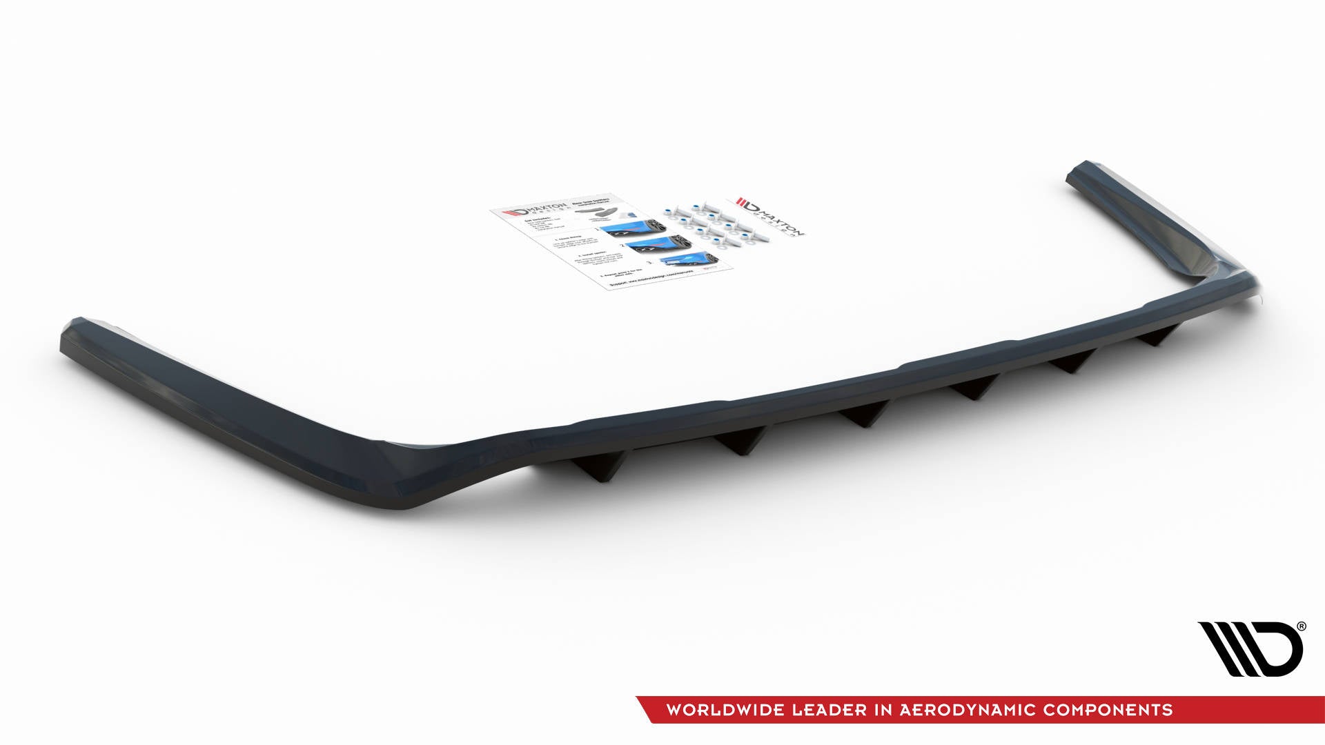 Prelungire splitter bara spate Toyota RAV4 Mk5 2019-v1 - Maxton Design