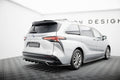 Prelungire splitter bara spate Toyota Sienna Mk4 2020- v1 - Maxton Design