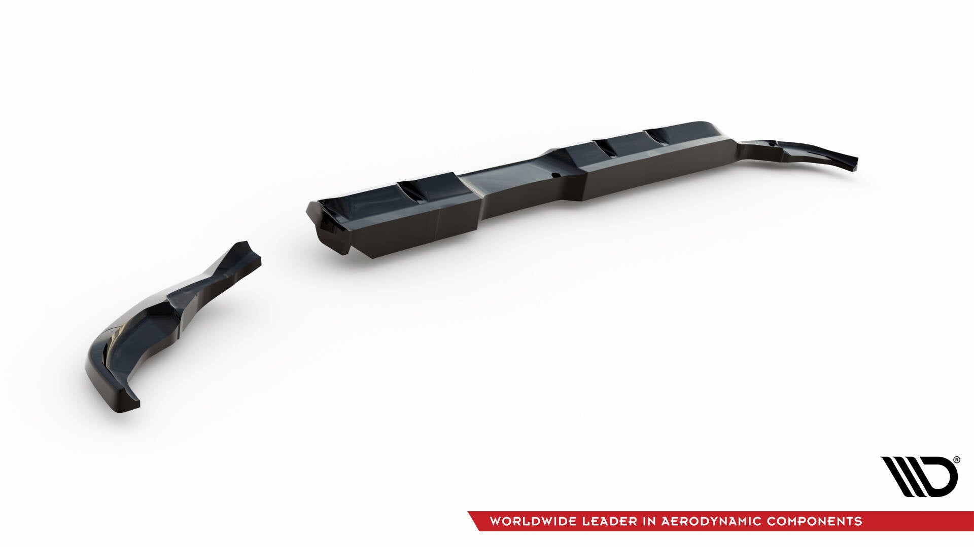 Prelungire splitter bara spate Toyota Yaris GR Sport Mk4 2021- v3 - Maxton Design