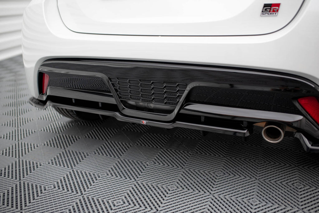 Prelungire splitter bara spate Toyota Yaris GR Sport Mk4 2021- v3 - Maxton Design