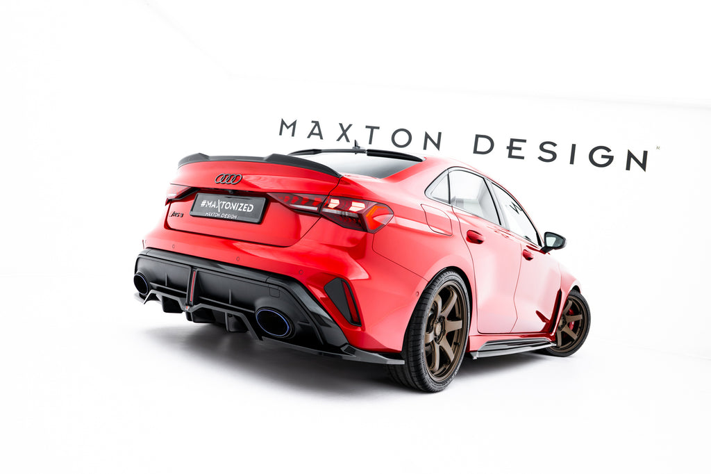 Prelungire splitter bara spate Audi RS3 Sedan 8Y Facelift 2024- v44 - Maxton Design