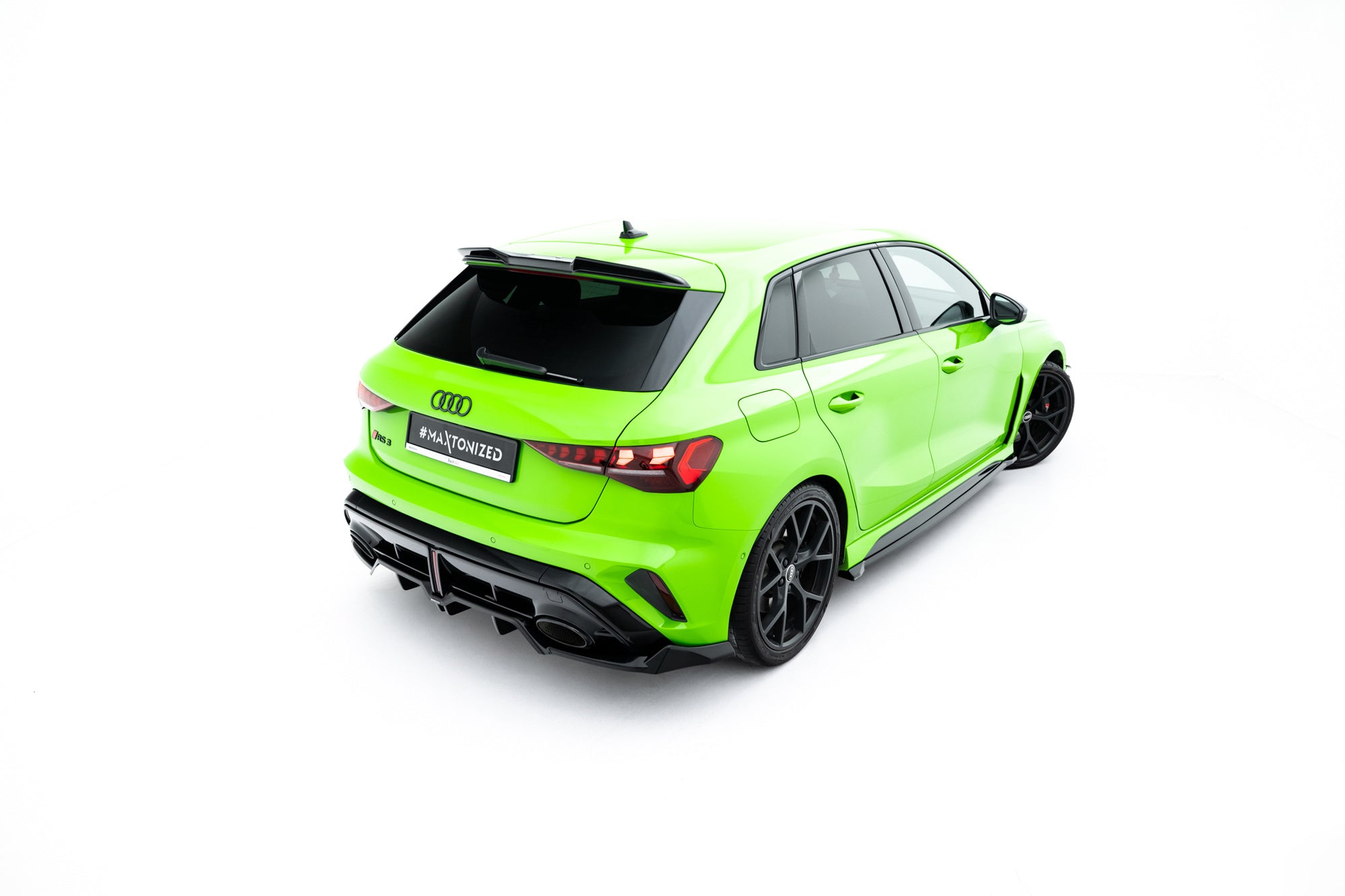 Prelungire splitter bara spate Audi RS3 Sportback 8Y Facelift 2024- v50 - Maxton Design