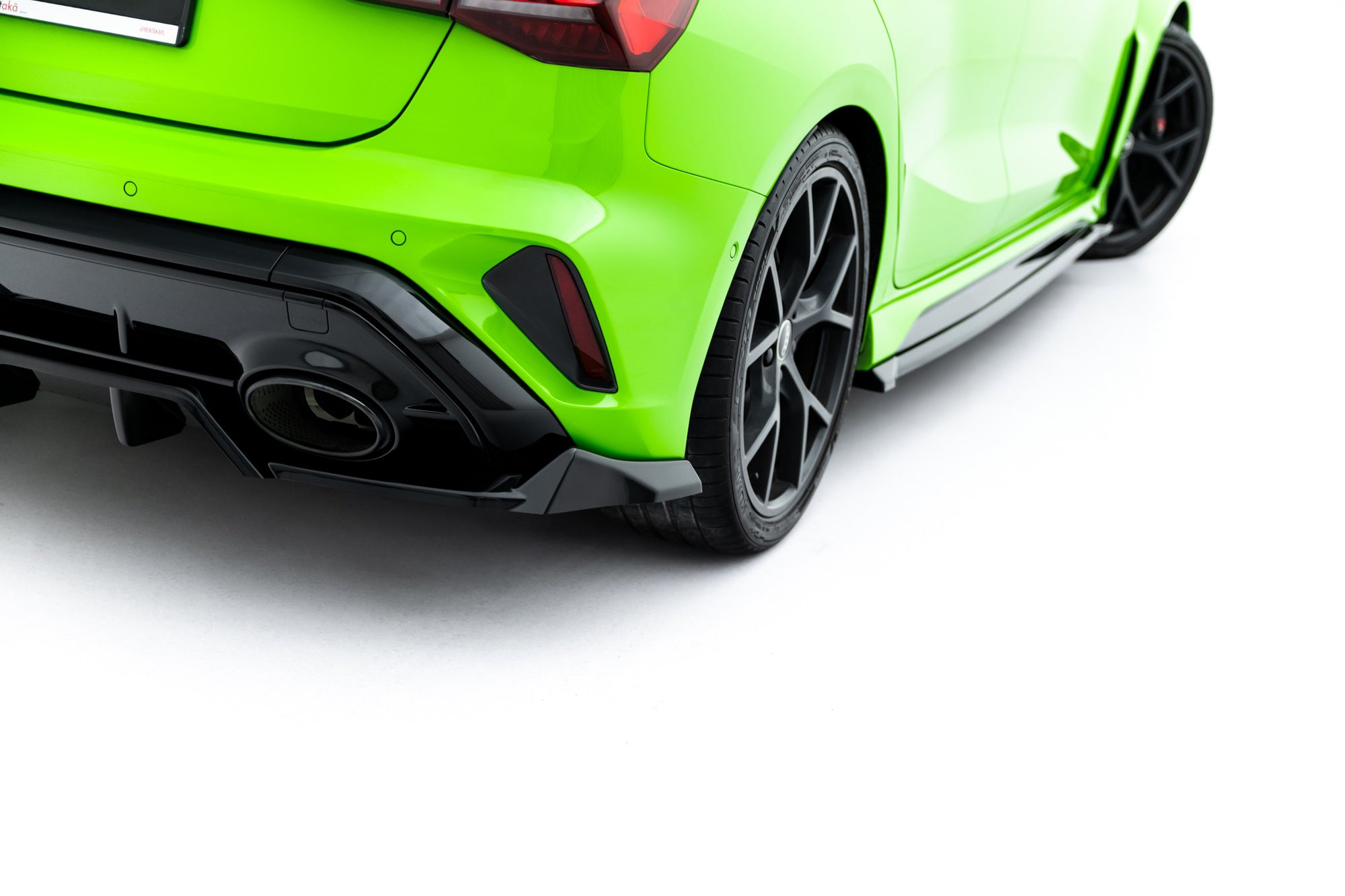 Prelungire splitter bara spate Audi RS3 Sportback 8Y Facelift 2024- v50 - Maxton Design