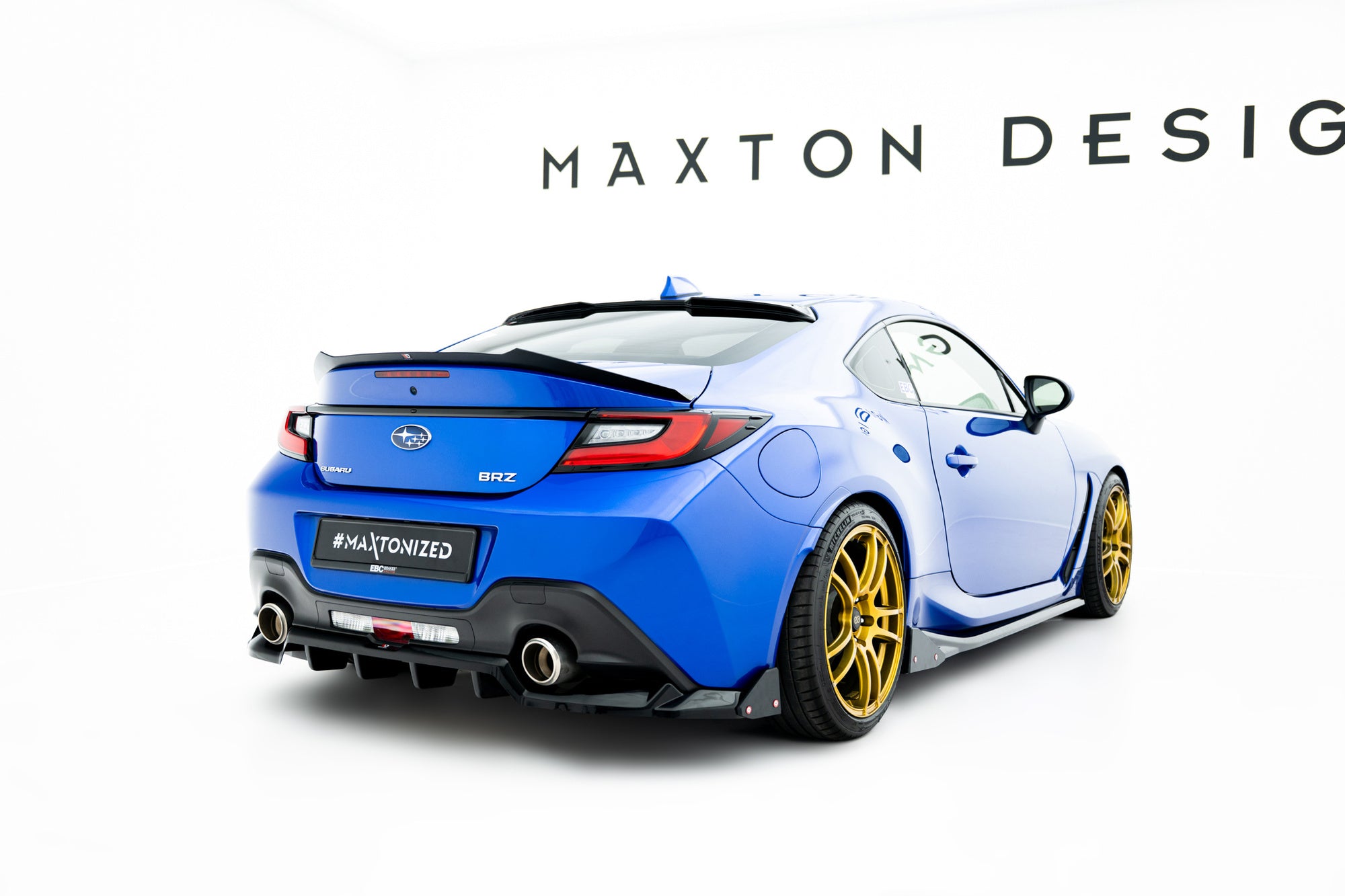 Prelungire splitter bara spate si flapsuri Toyota GR86 Mk1 Subaru BRZ Mk2 2021- v4 - Maxton Design