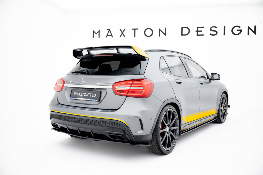 Prelungire splitter bara spate Mercedes GLA 45 AMG SUV X156 2014-2017 v1 - Maxton Design