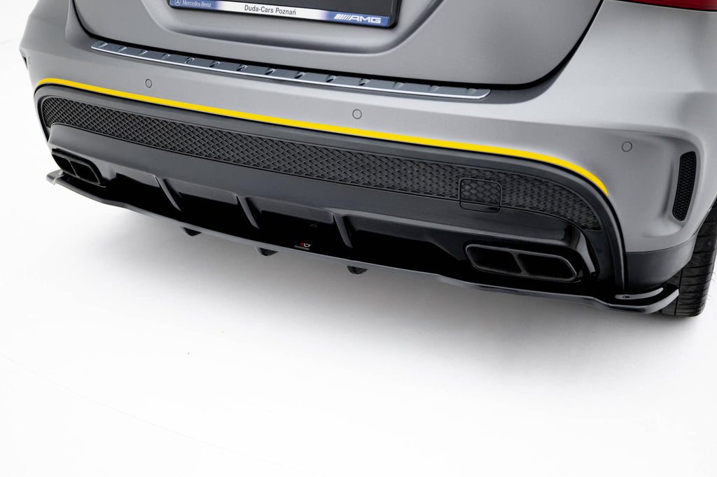 Prelungire splitter bara spate Mercedes GLA 45 AMG SUV X156 2014-2017 v1 - Maxton Design