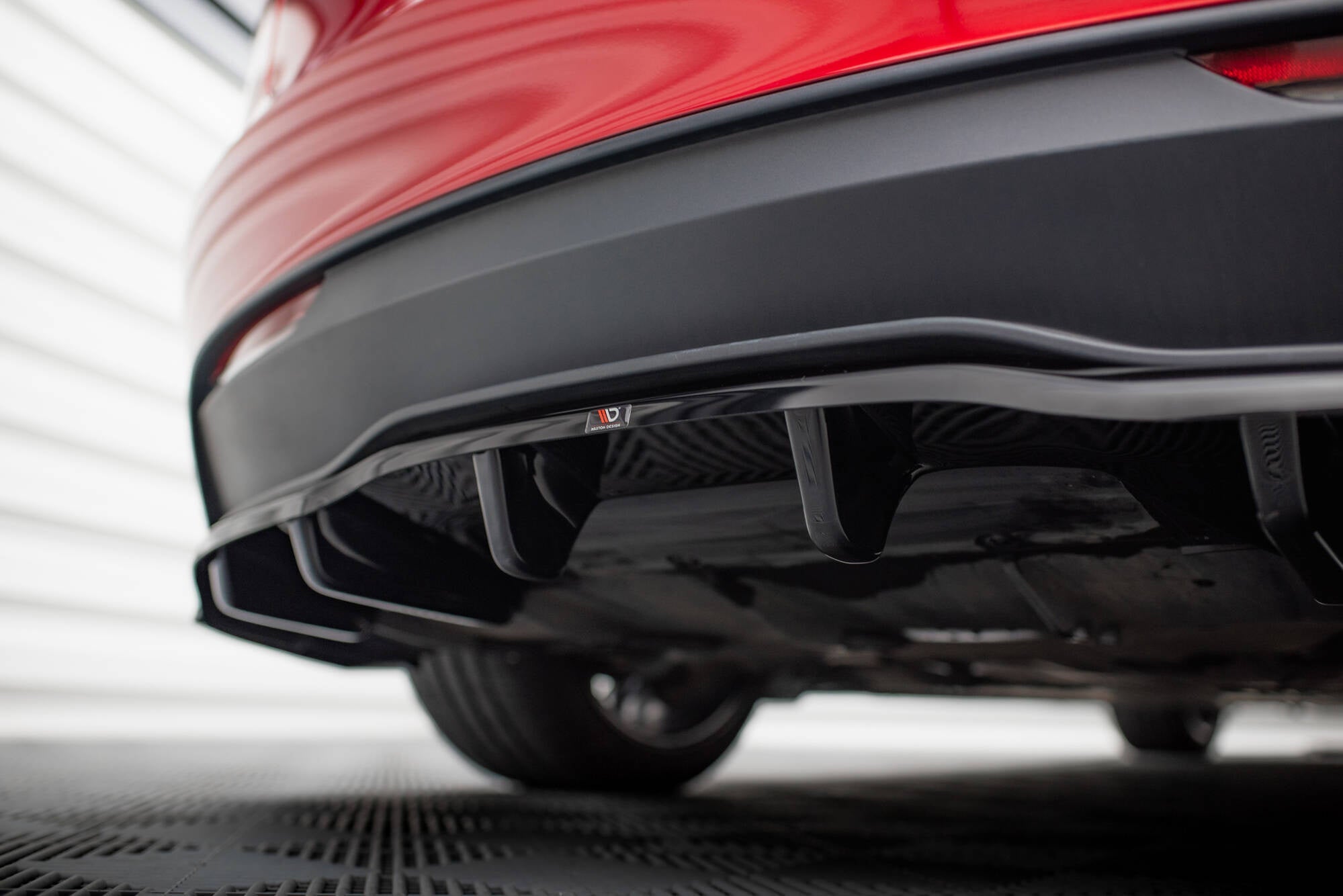 Prelungire splitter bara spate Tesla Model 3 Project Highland Facelift 2023- v6 - Maxton Design