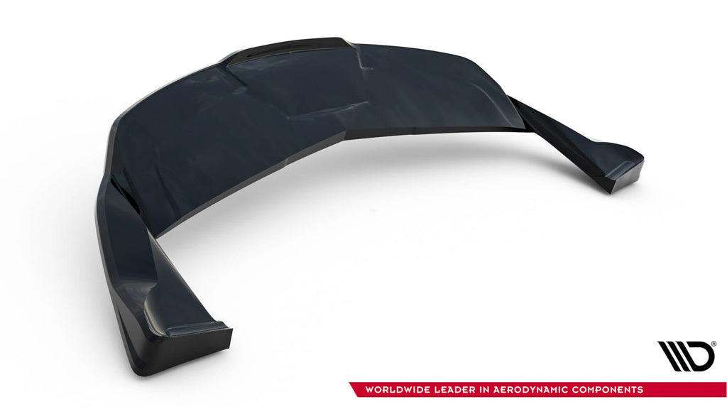 Prelungire splitter bara spate Tesla Model S Plaid Mk1 Facelift 2021- v3 - Maxton Design