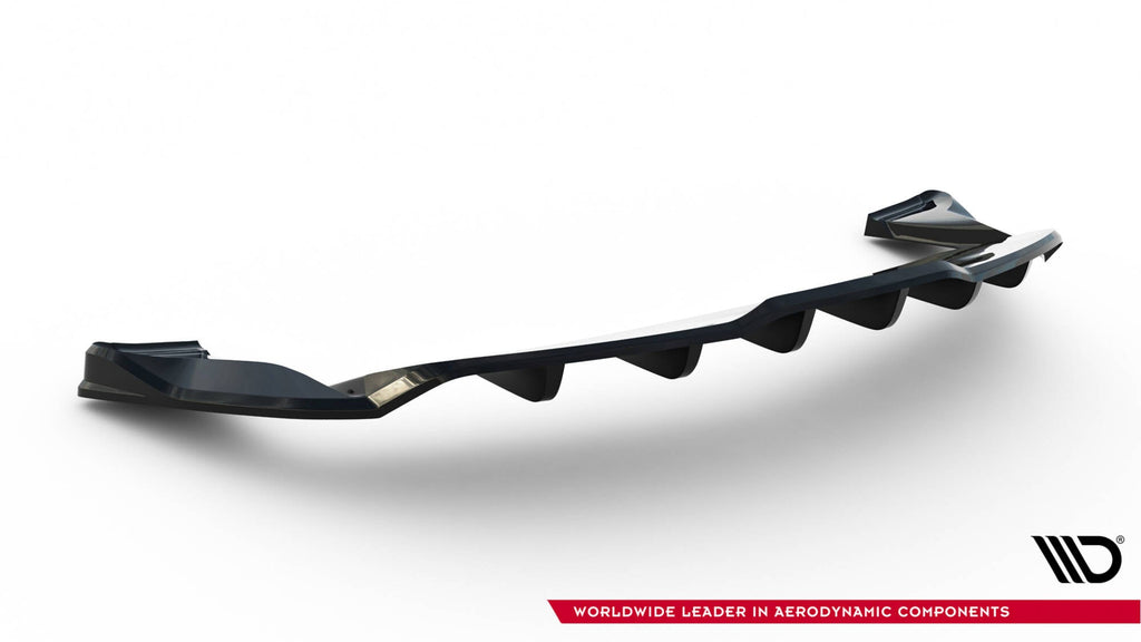 Prelungire splitter bara spate Tesla Model S Plaid Mk1 Facelift 2021- v3 - Maxton Design