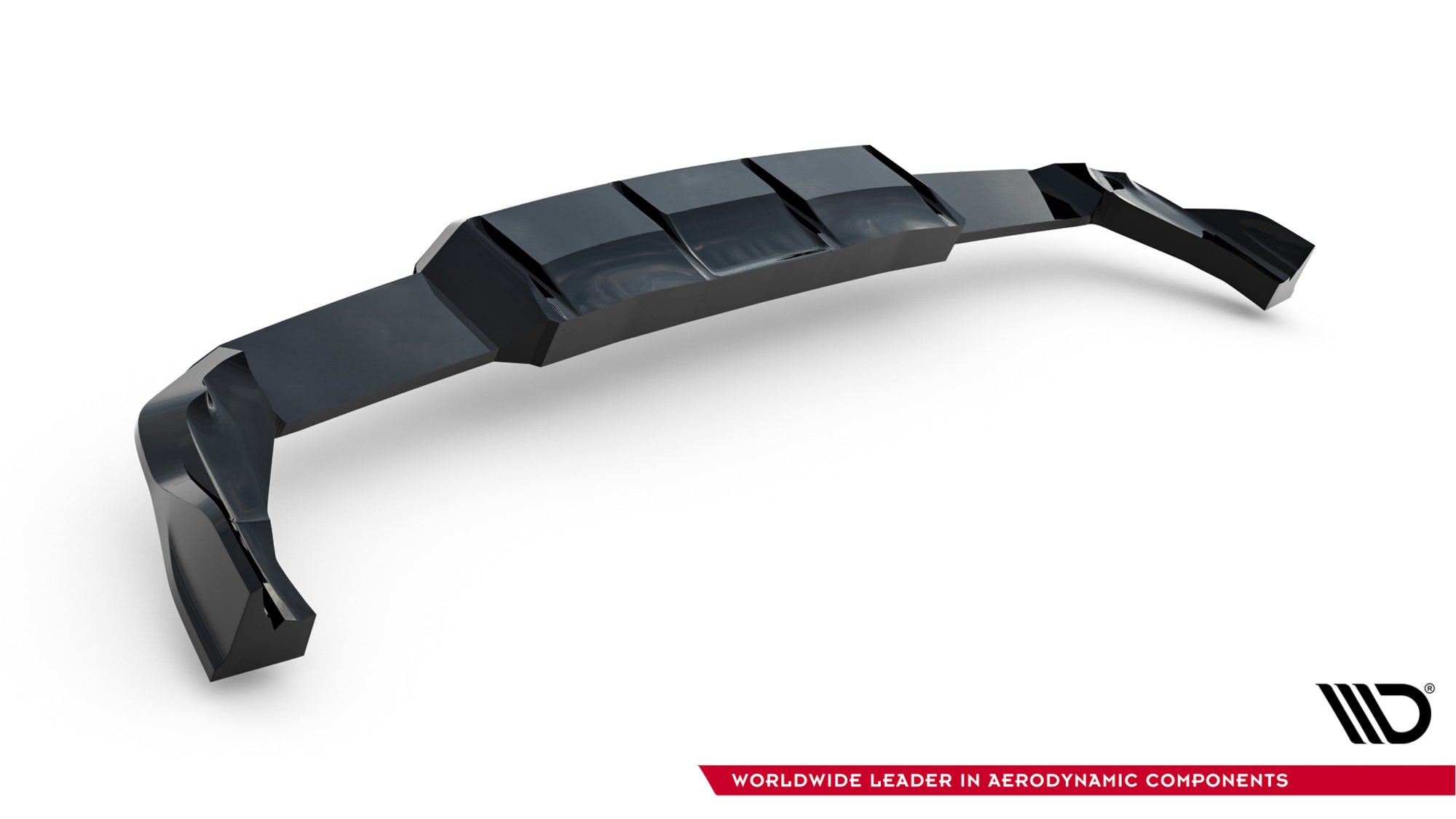 Prelungire splitter bara spate Volkswagen Golf R Mk8 / Mk8 Facelift 2019- v57 - Maxton Design