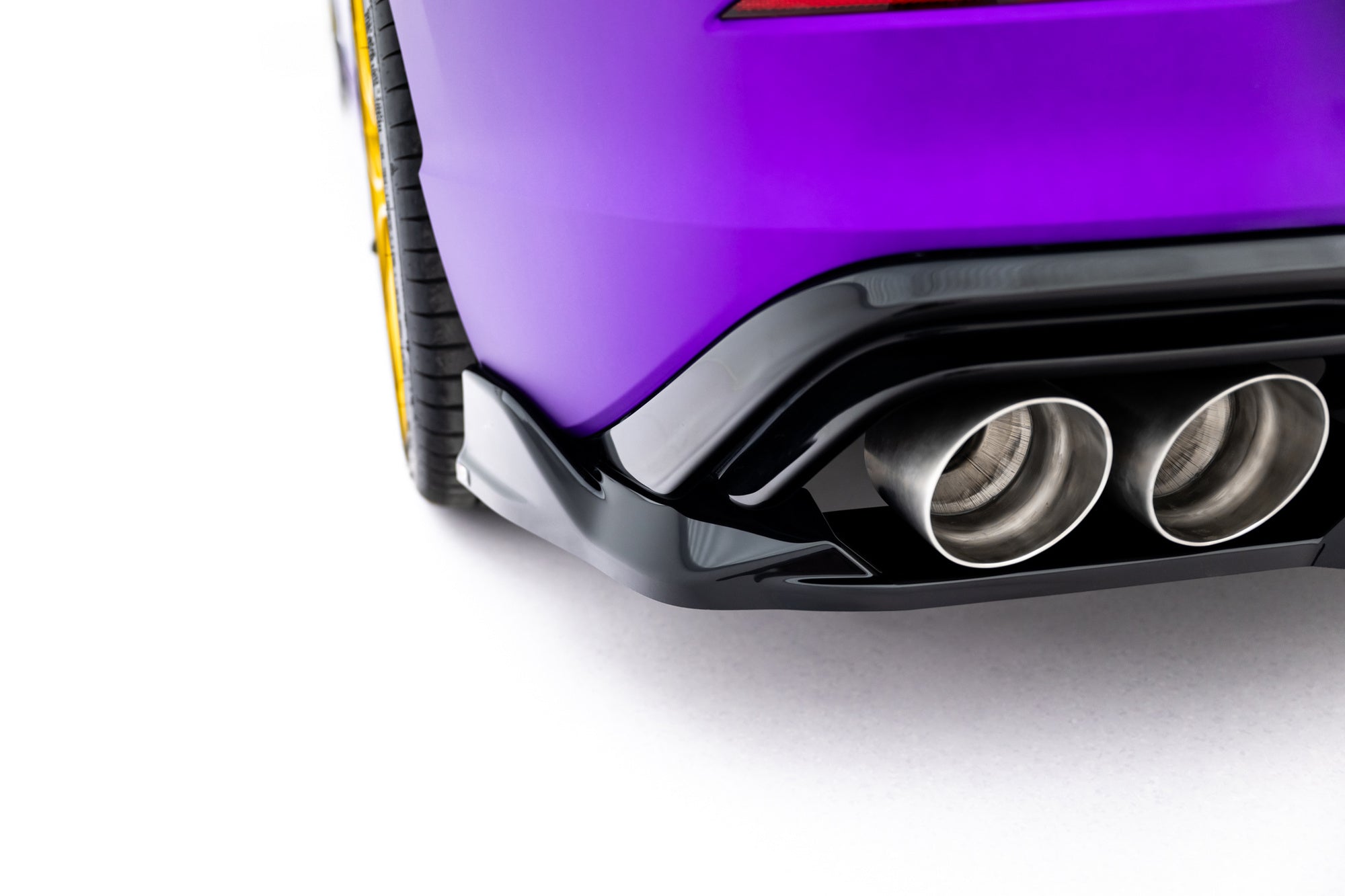 Prelungire splitter bara spate Volkswagen Golf R Mk8 / Mk8 Facelift 2019- v57 - Maxton Design