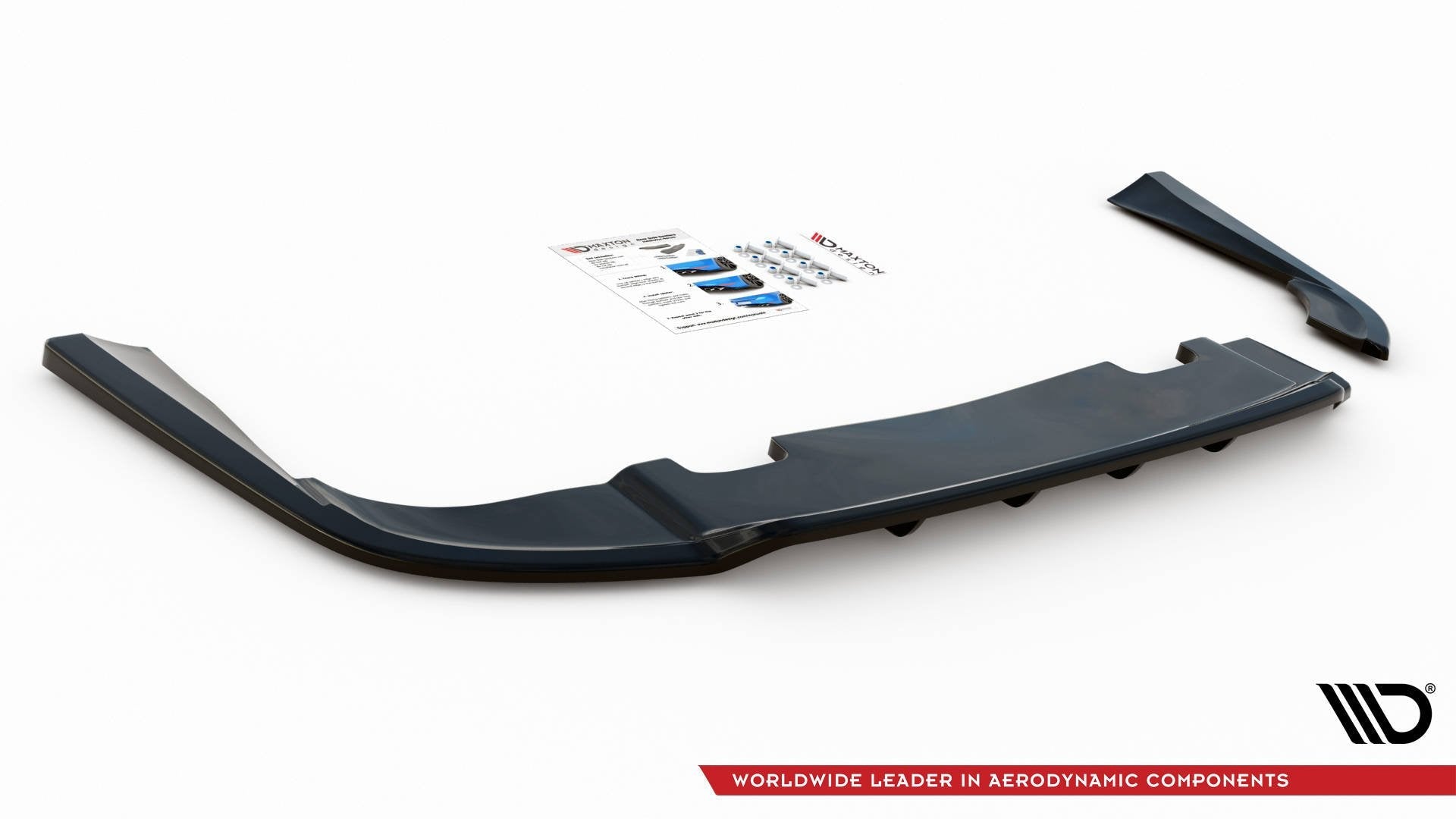Prelungire splitter bara spate Volvo V90 Mk2 2016- v1 - Maxton Design