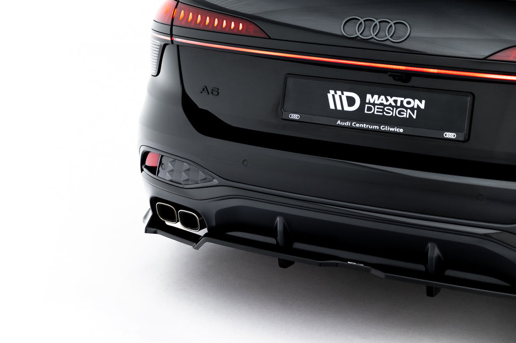 Prelungire splitter bara spate Audi A6 S-Line Avant C9 2023- v2 - Maxton Design