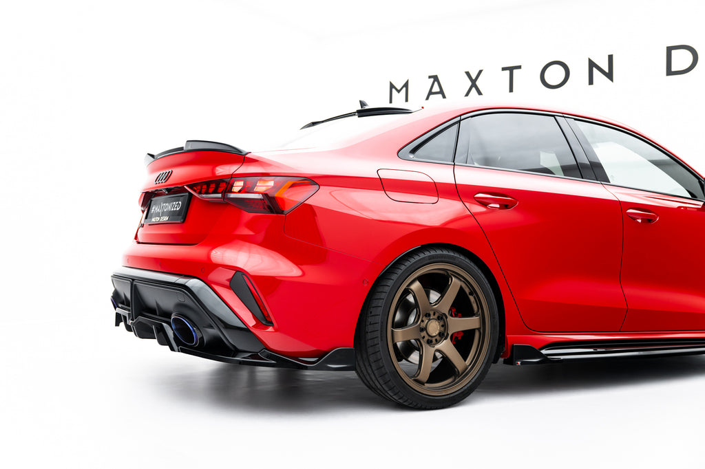 Prelungire splitter bara spate Audi RS3 Sedan 8Y Facelift 2024- v45 - Maxton Design