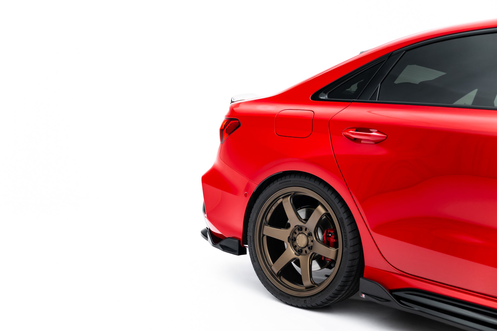 Prelungire splitter bara spate Audi RS3 Sedan 8Y Facelift 2024- v45 - Maxton Design