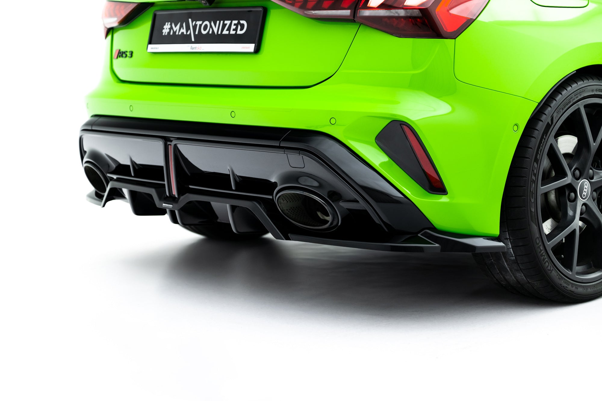 Prelungire splitter bara spate Audi RS3 Sportback 8Y Facelift 2024- v51 - Maxton Design