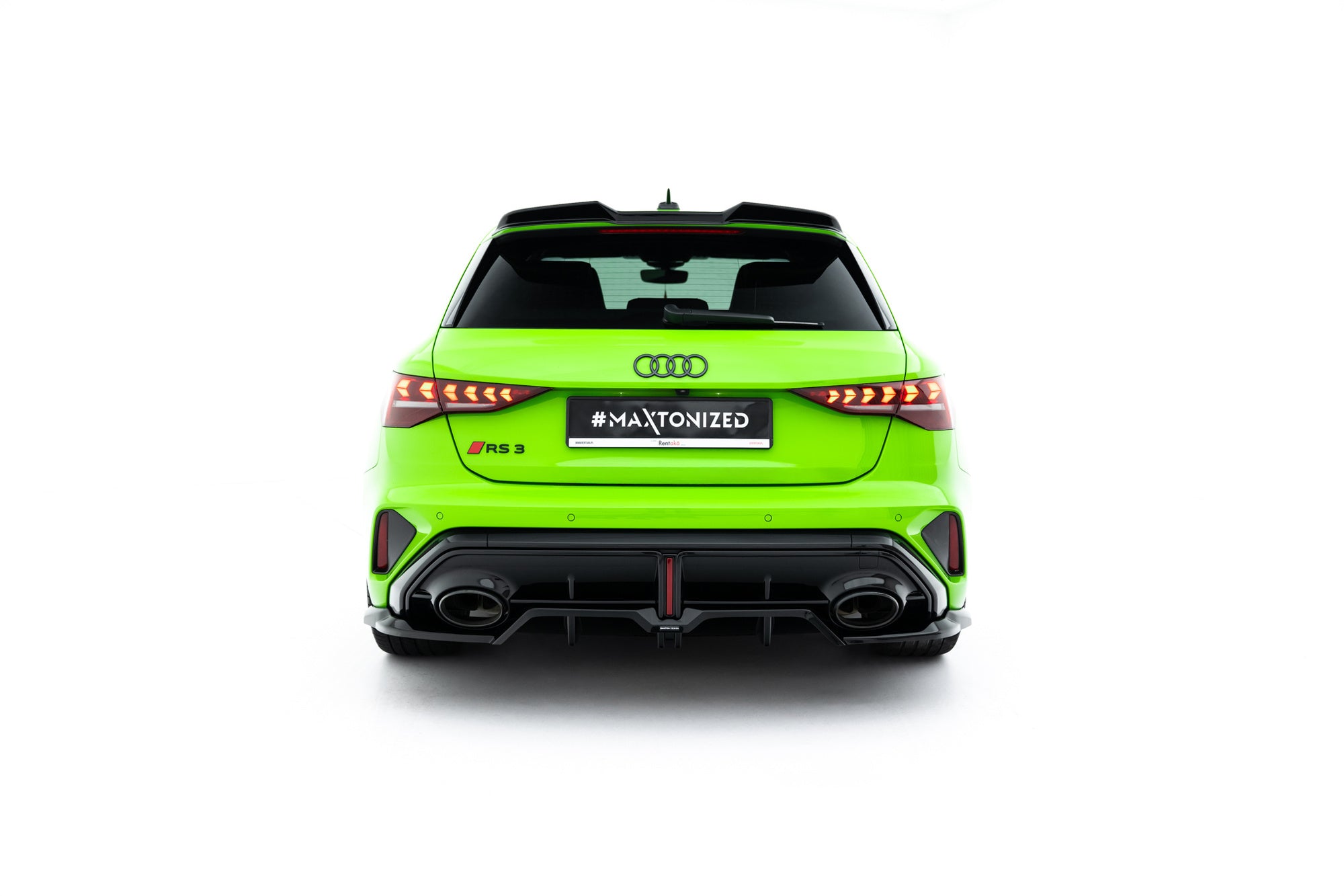 Prelungire splitter bara spate Audi RS3 Sportback 8Y Facelift 2024- v51 - Maxton Design
