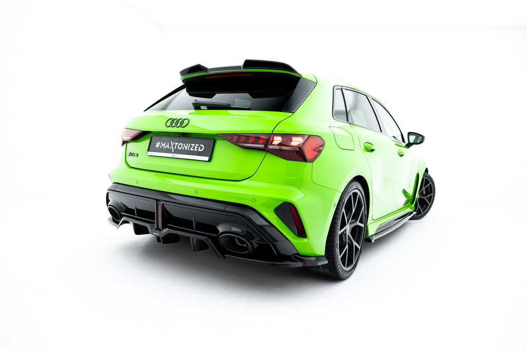 Prelungire splitter bara spate Audi RS3 Sportback 8Y Facelift 2024- v51 - Maxton Design