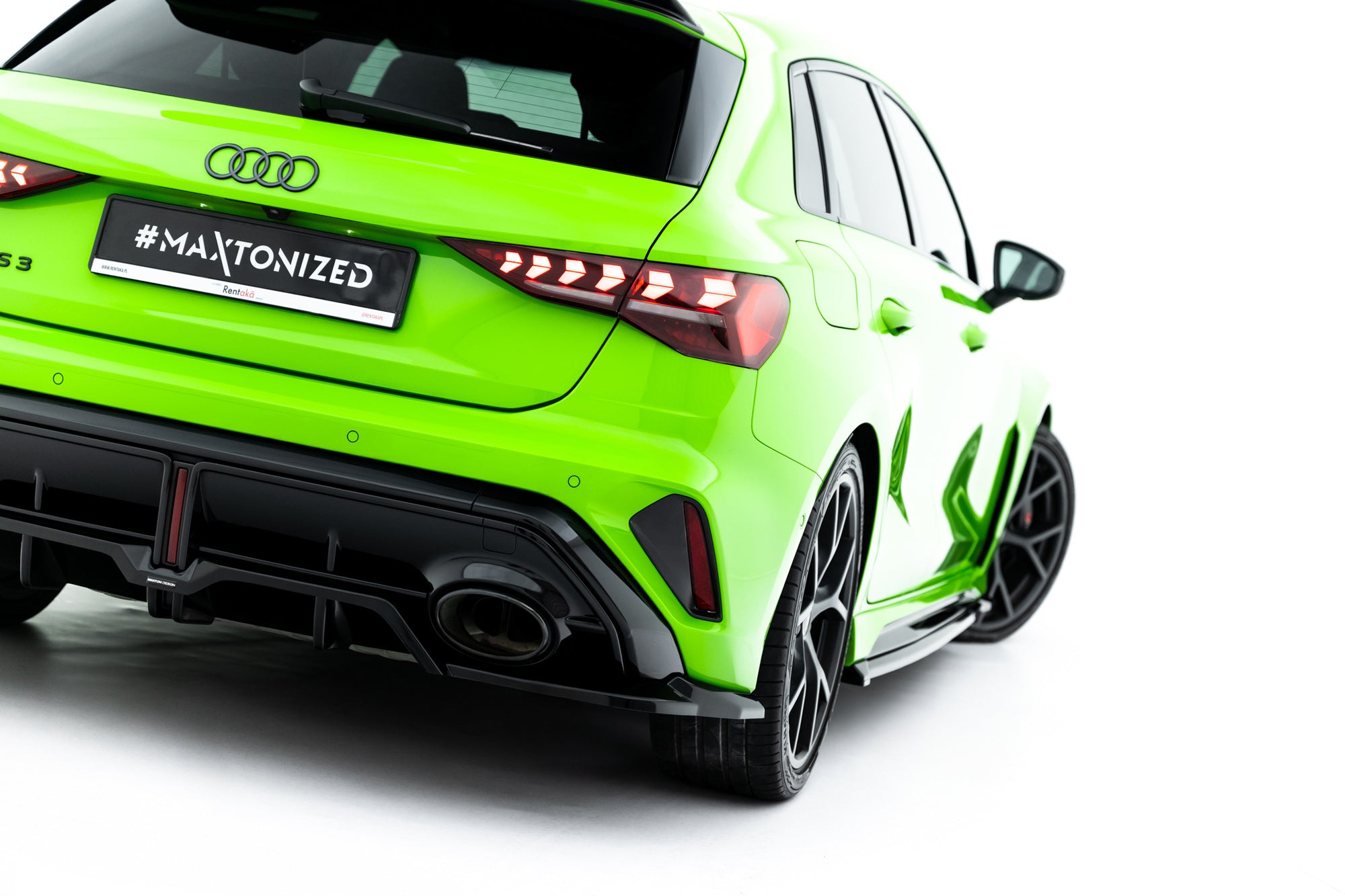 Prelungire splitter bara spate Audi RS3 Sportback 8Y Facelift 2024- v51 - Maxton Design