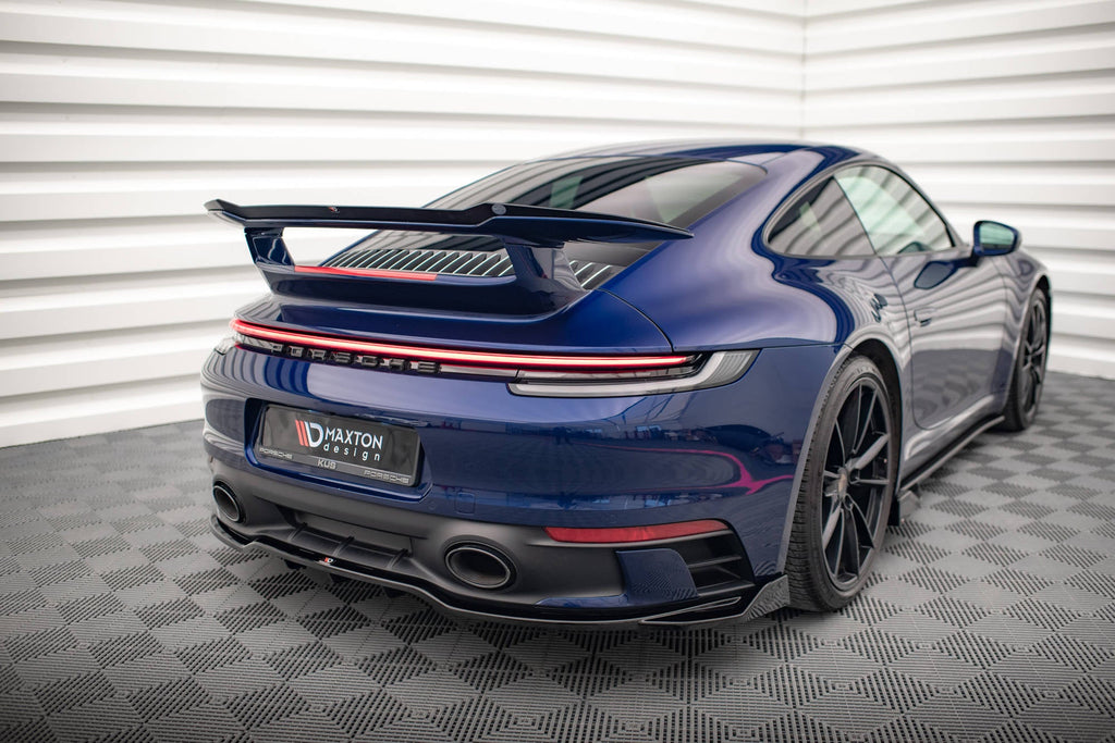 Prelungire splitter bara spate Porsche 911 Carrera Aero 992 2019- v3 - Maxton Design