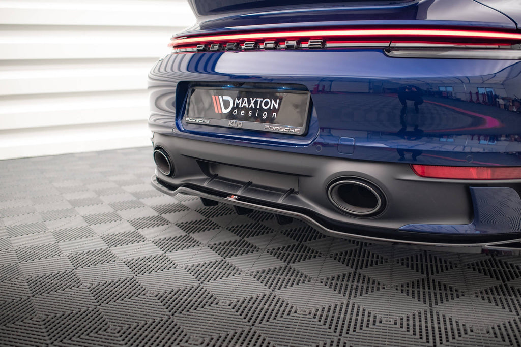 Prelungire splitter bara spate Porsche 911 Carrera Aero 992 2019- v3 - Maxton Design