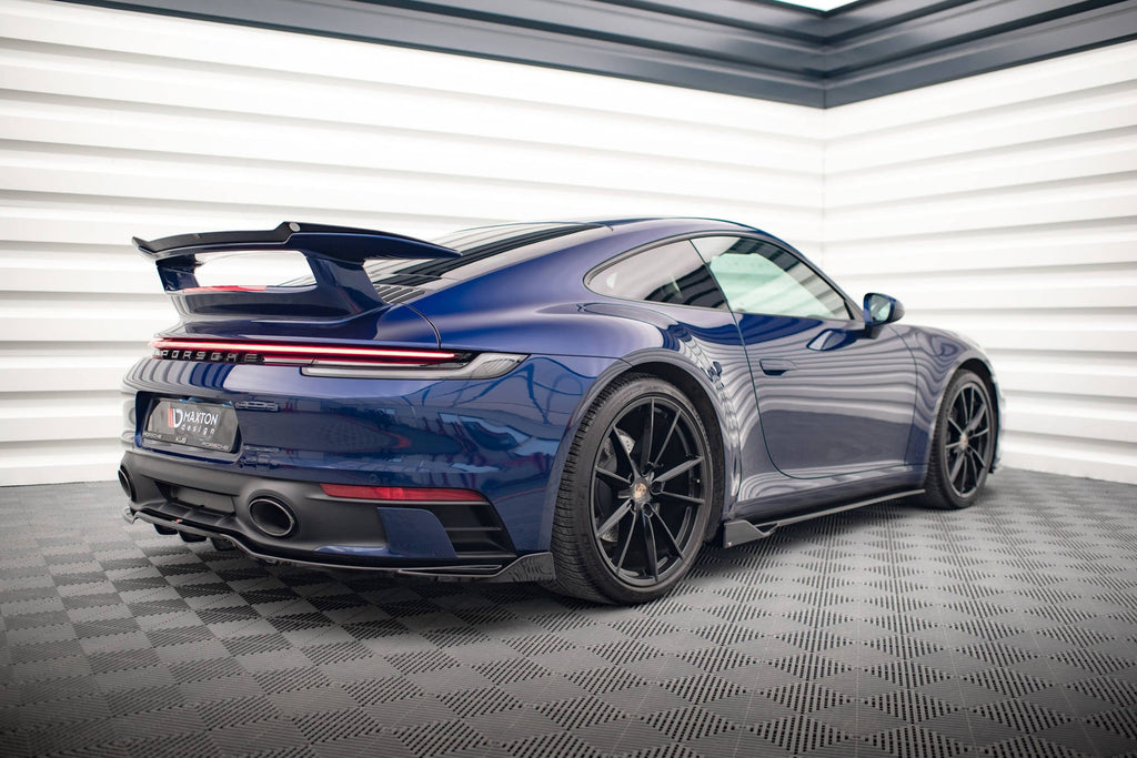Prelungire splitter bara spate Porsche 911 Carrera Aero 992 2019- v3 - Maxton Design