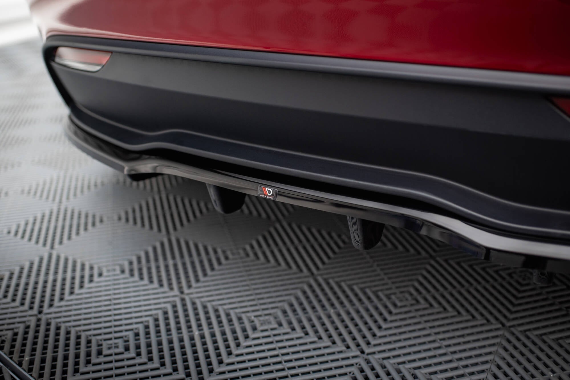 Prelungire splitter bara spate Tesla Model 3 Project Highland Facelift 2023- v5 - Maxton Design