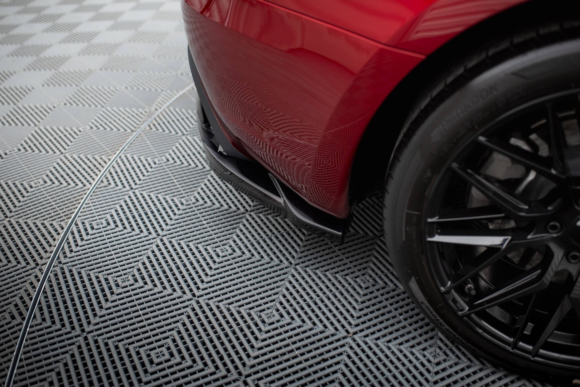 Prelungire splitter bara spate Tesla Model 3 Project Highland Facelift 2023- v5 - Maxton Design