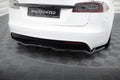 Prelungire splitter bara spate Tesla Model S Plaid Mk1 Facelift 2021- v4 - Maxton Design