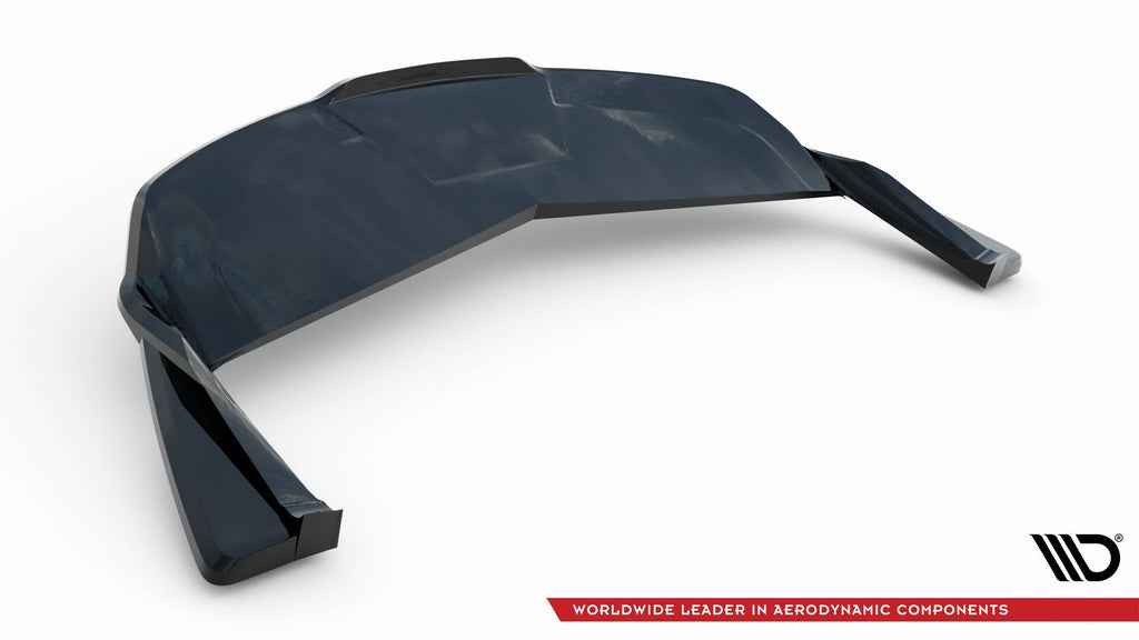 Prelungire splitter bara spate Tesla Model S Plaid Mk1 Facelift 2021- v4 - Maxton Design