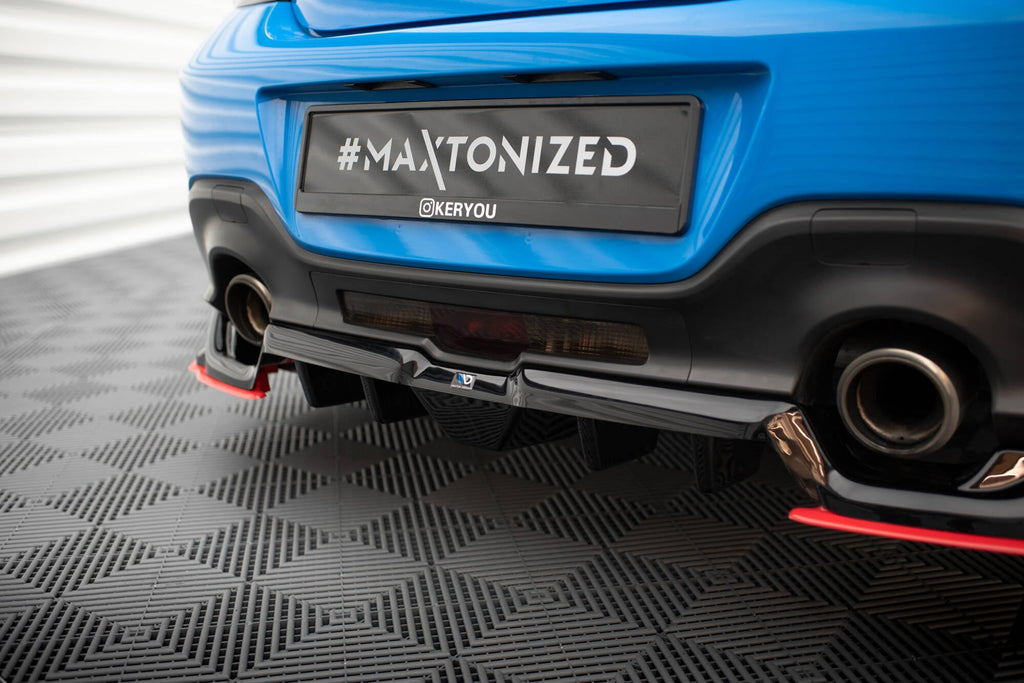Prelungire splitter bara spate Toyota GR86 Mk1Subaru BRZ Mk2 2021- v2 - Maxton Design