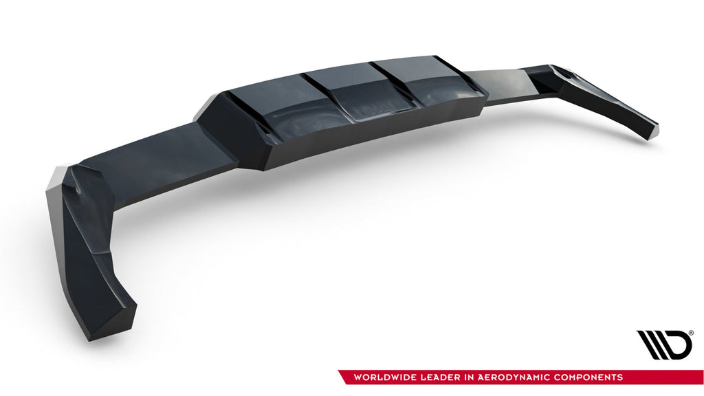 Prelungire splitter bara spate Volkswagen Golf R Mk8 / Mk8 Facelift 2019- v58 - Maxton Design