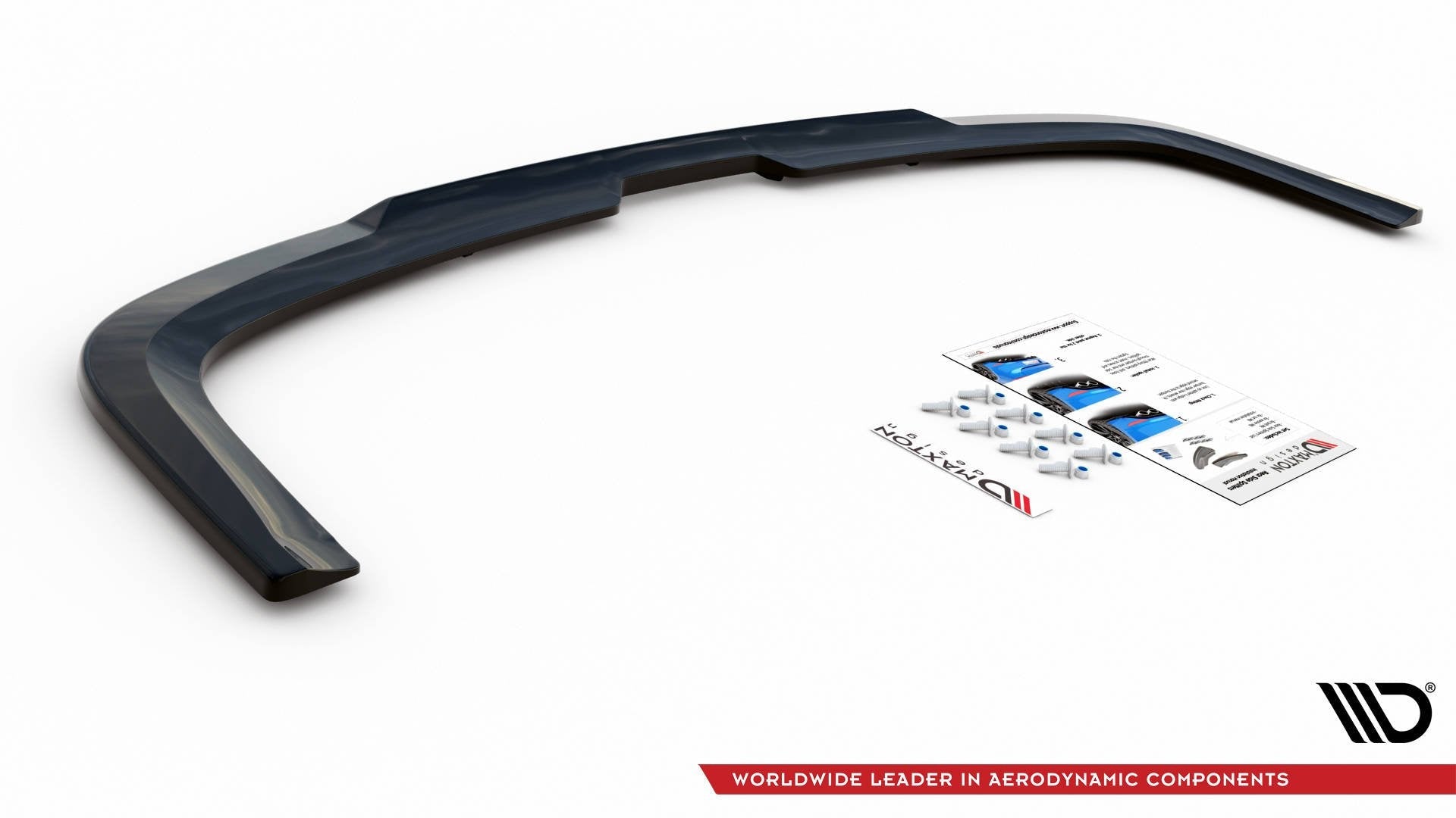 Prelungire splitter bara spate Volkswagen Caddy Mk4 2015-2020 v2 - Maxton Design