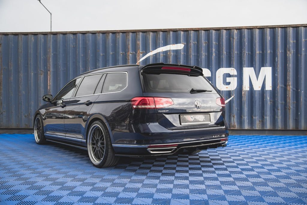 Prelungire splitter bara spate Volkswagen Passat B8 2014- v6 - Maxton Design