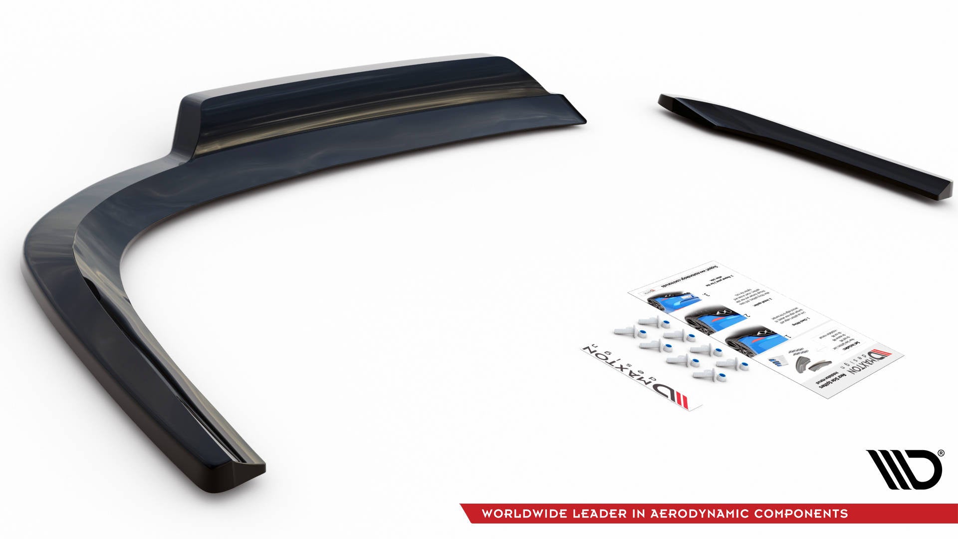 Prelungire splitter bara spate Volkswagen Passat CC 2008-2012 v6 - Maxton Design