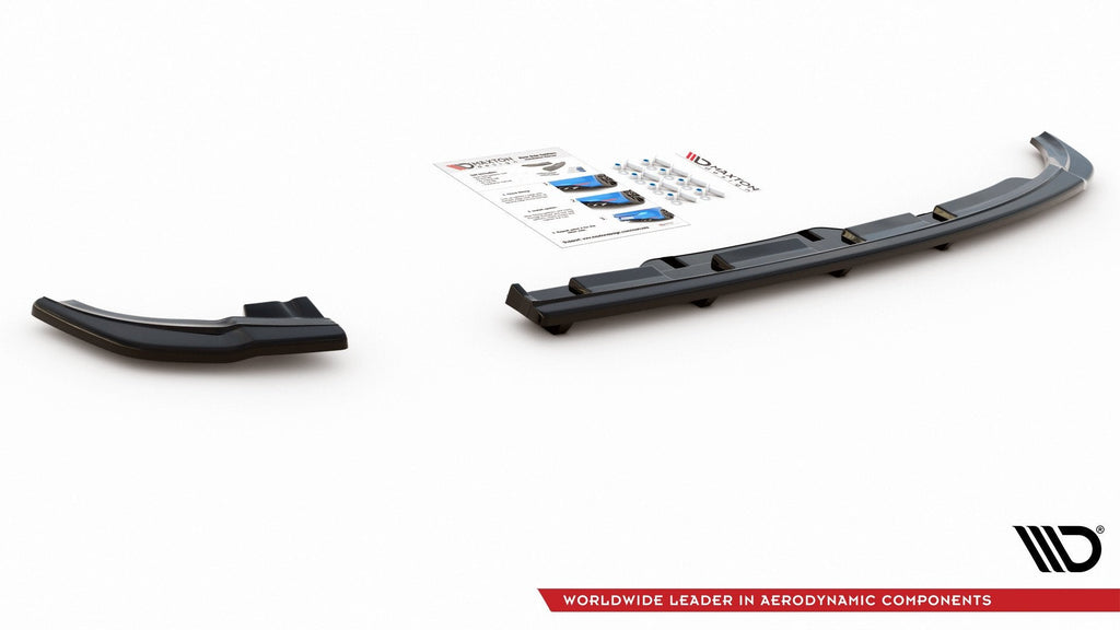 Prelungire splitter bara spate Volkswagen Polo GTI Mk6 2017- v11 - Maxton Design