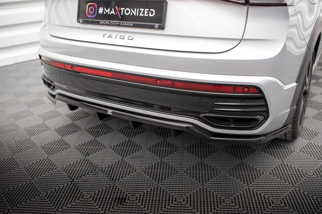 Prelungire splitter bara spate Volkswagen Taigo R-Line Mk1 2021- v1 - Maxton Design