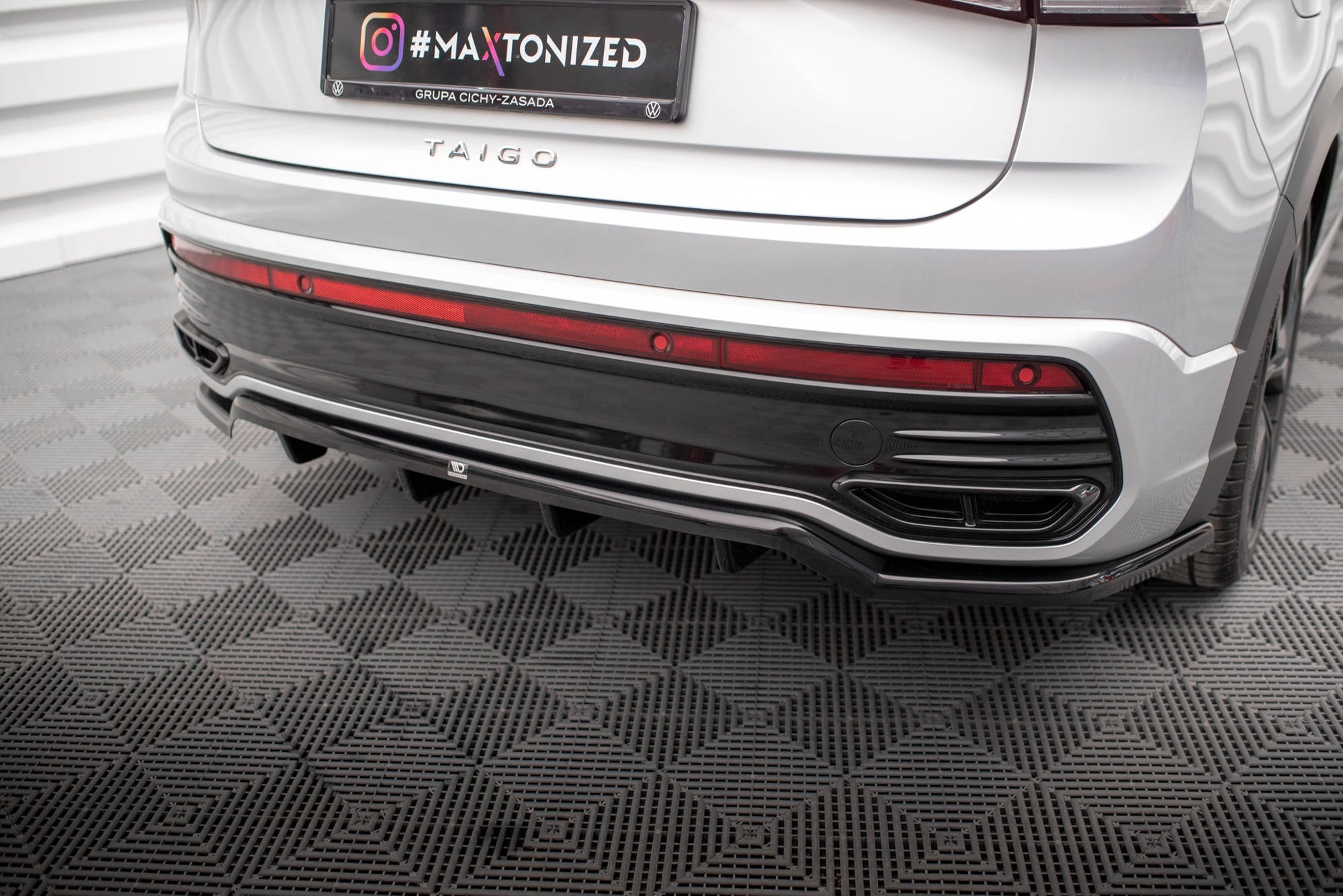 Prelungire splitter bara spate Volkswagen Taigo R-Line Mk1 2021- v1 - Maxton Design