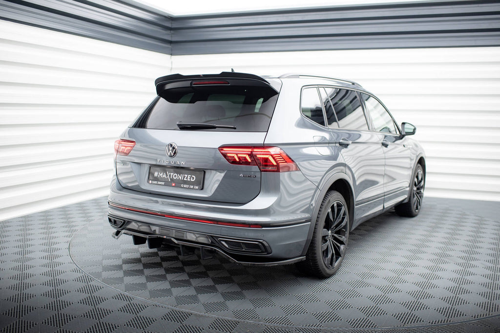 Prelungire splitter bara spate Volkswagen Tiguan Allspace R-Line Mk2 Facelift 2020- v7 - Maxton Design
