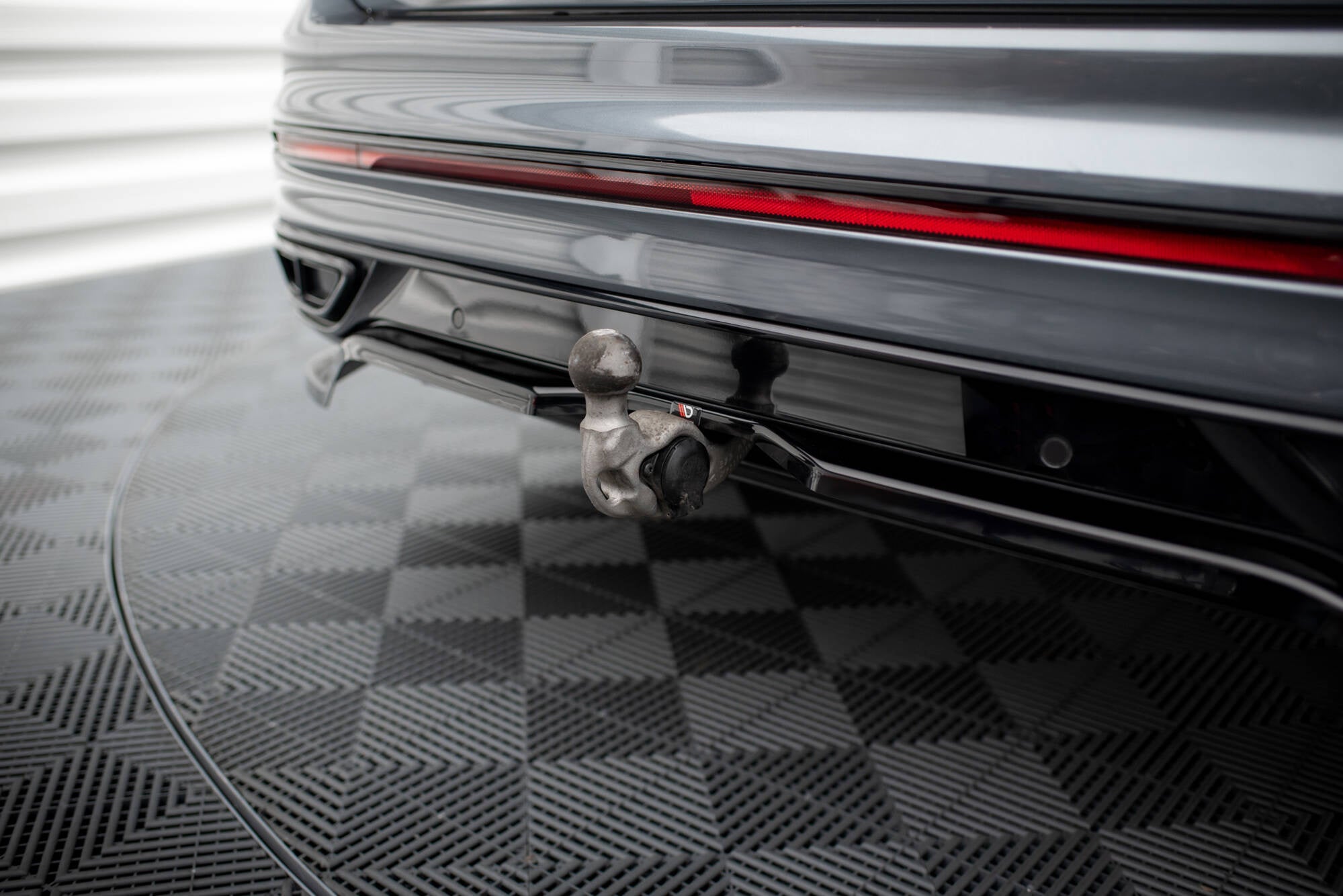 Prelungire splitter bara spate Volkswagen Tiguan Allspace R-Line Mk2 Facelift 2020- v7 - Maxton Design