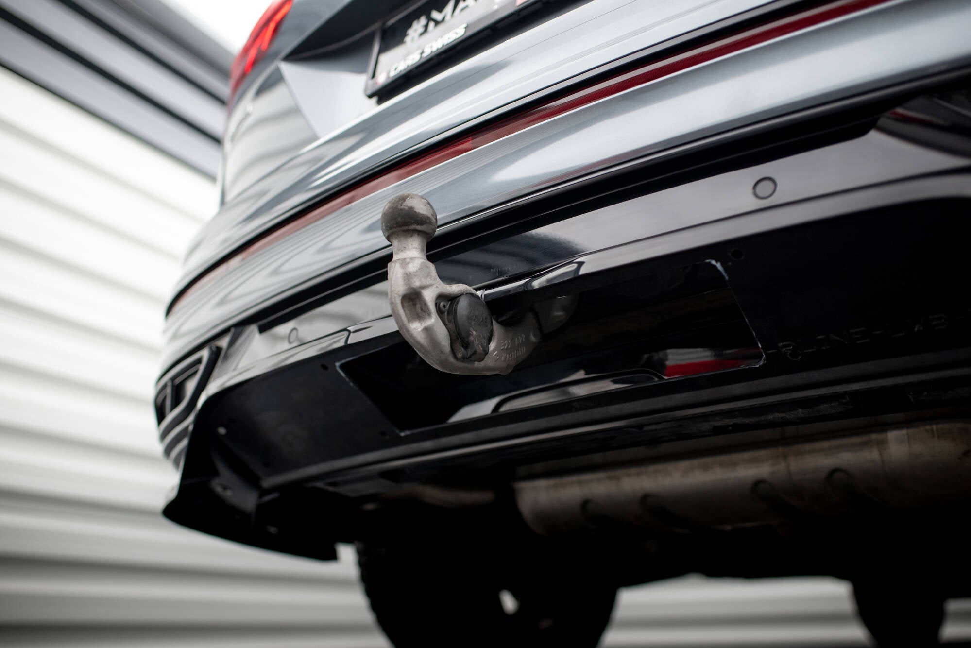 Prelungire splitter bara spate Volkswagen Tiguan Allspace R-Line Mk2 Facelift 2020- v7 - Maxton Design