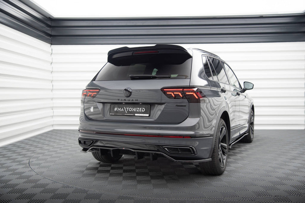 Prelungire splitter bara spate Volkswagen Tiguan R-Line Mk2 Facelift 2020- v6 - Maxton Design