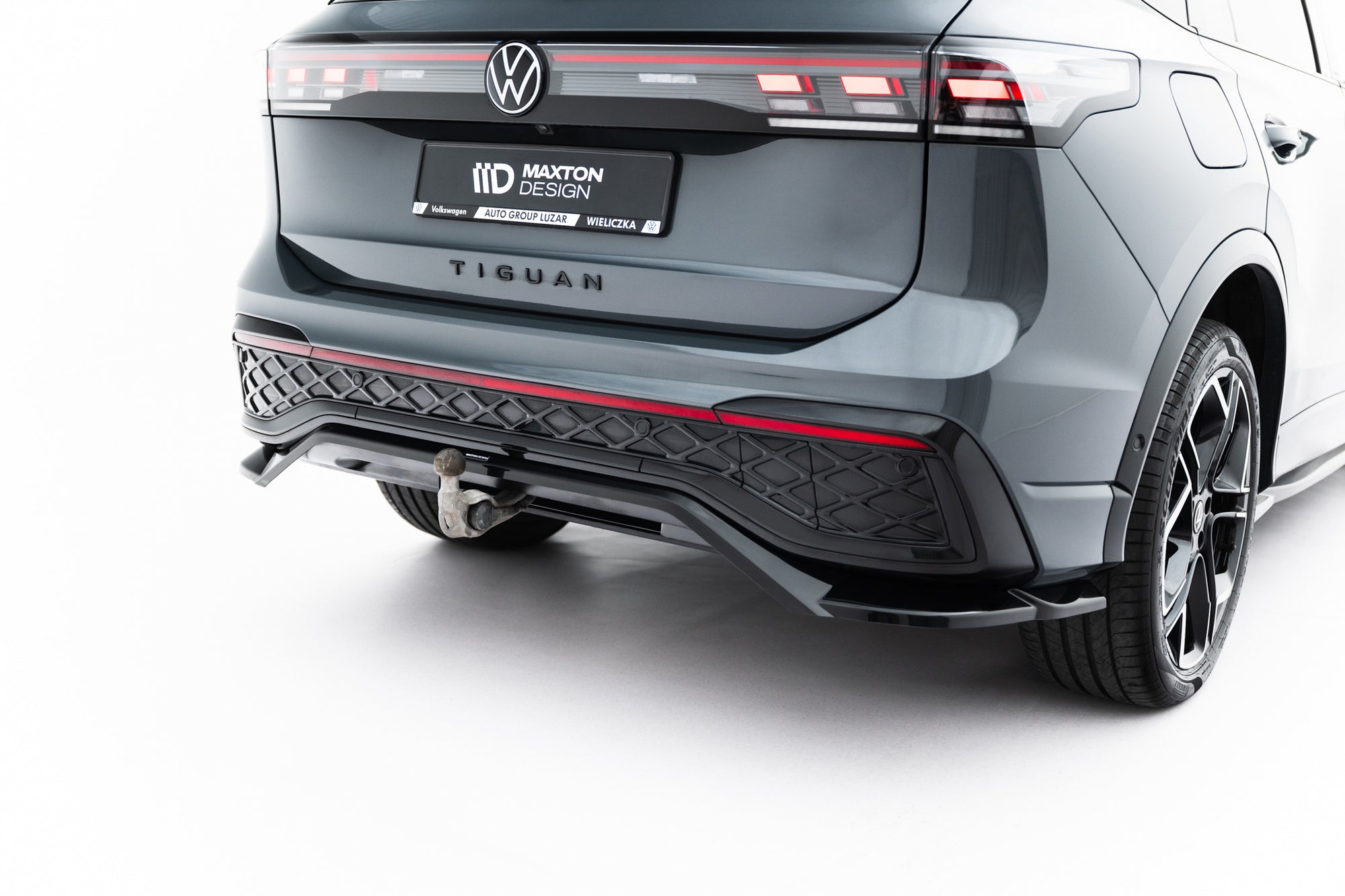 Prelungire splitter bara spate Volkswagen Tiguan R-Line Mk3 2024- v2 - Maxton Design