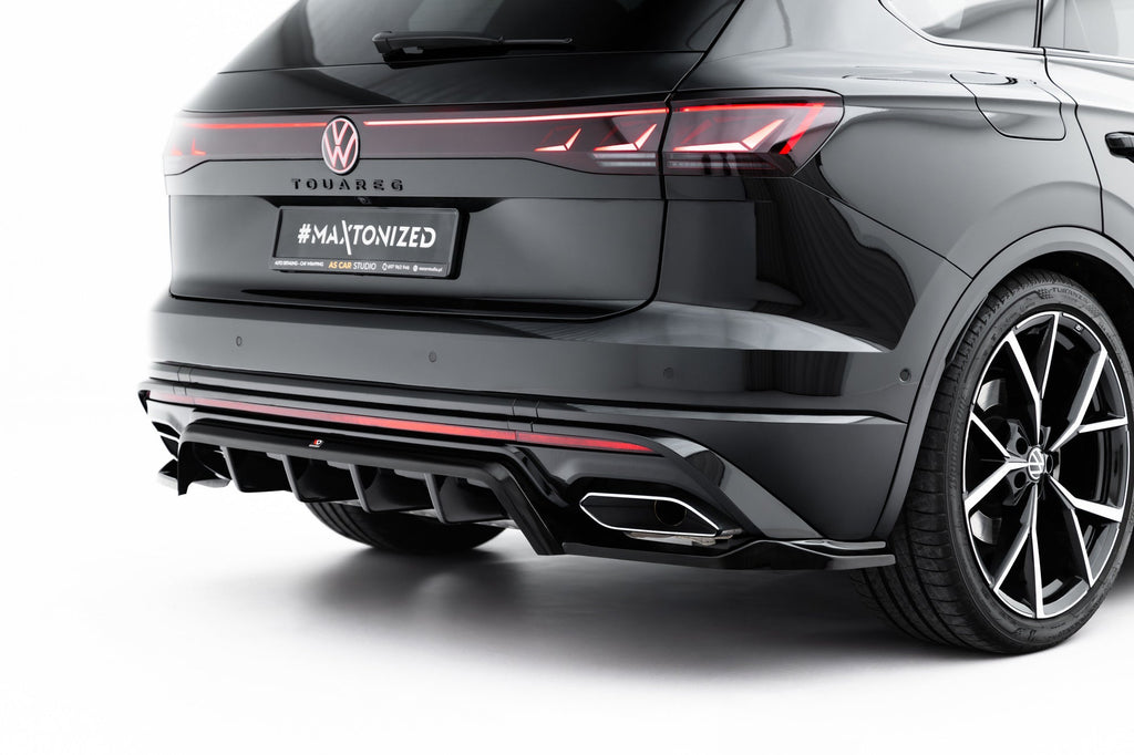 Prelugire splitter bara spate Volkswagen Touareg R-Line Mk3 Facelift 2023- v5 - Maxton Design