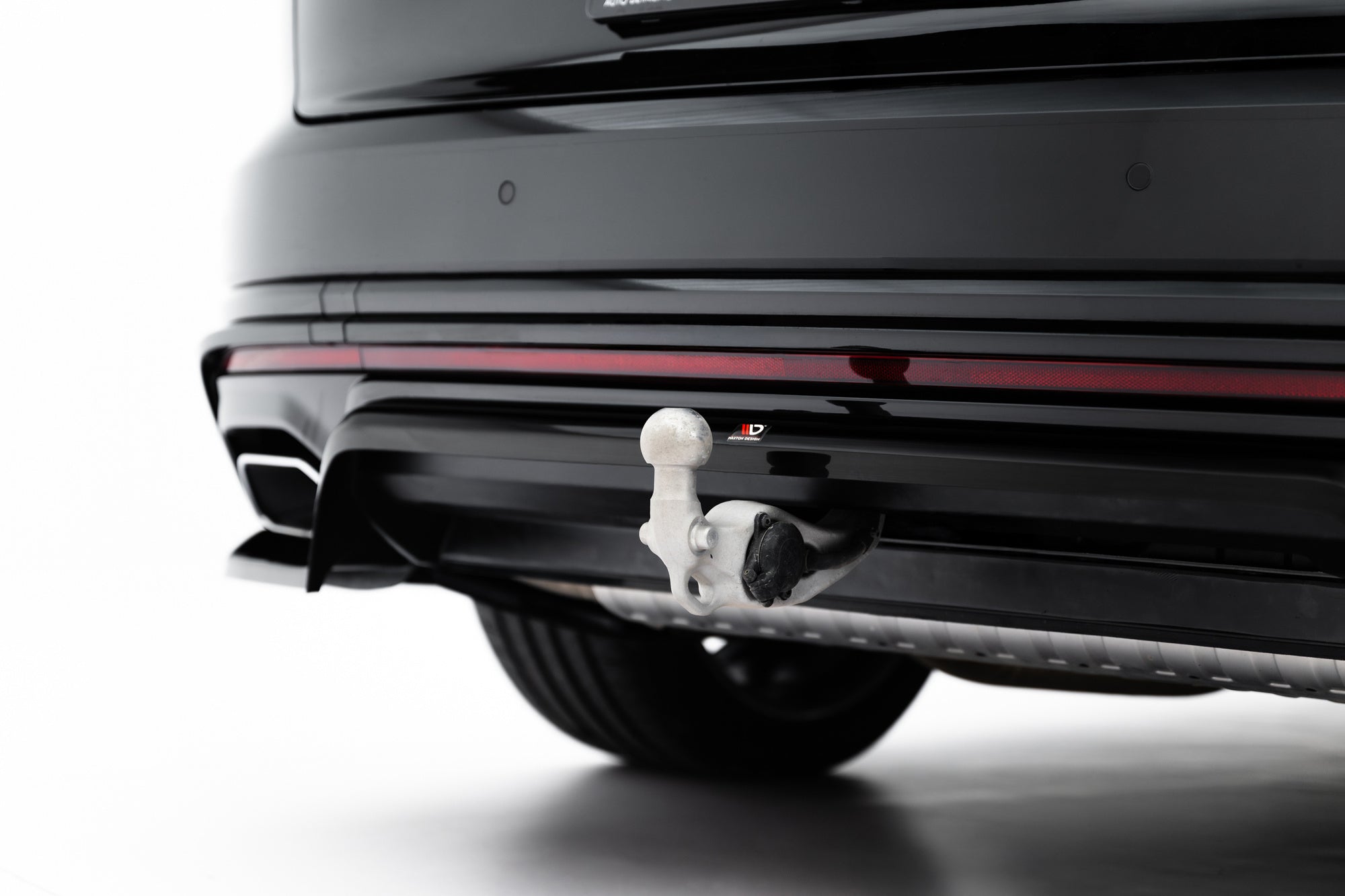 Prelugire splitter bara spate Volkswagen Touareg R-Line Mk3 Facelift 2023- v5 - Maxton Design