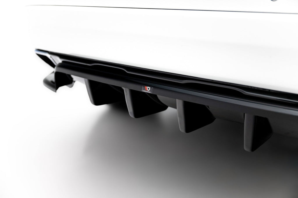 Prelungire splitter bara spate Volvo XC60 Mk1 Facelift 2013-2017 v5 - Maxton Design