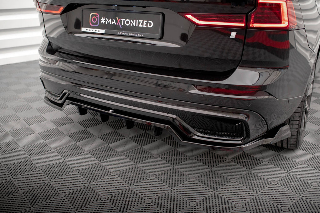 Prelungire splitter bara spate Volvo XC60 R-Design Mk2 Facelift 2021- v2 - Maxton Design
