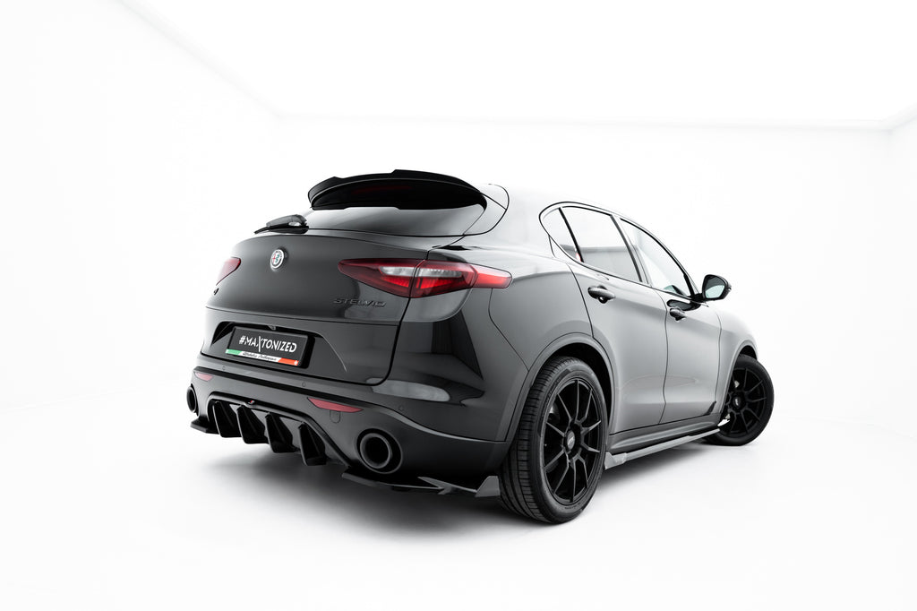 Difuzor bara spate Alfa Romeo Stelvio 2016- v2 - Maxton Design